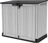 Keter Store it Out Nova Garden Storage Shed 132x71.5x113.5cm Grey view 2