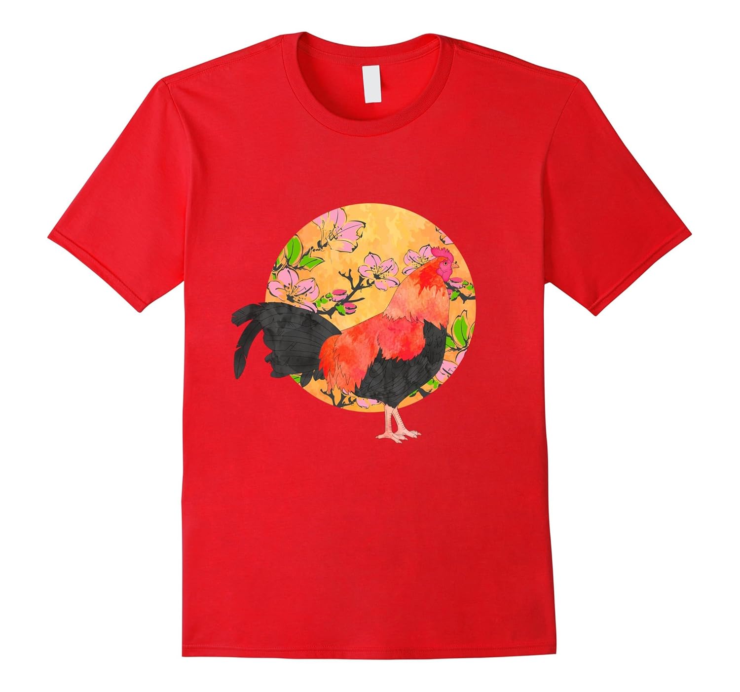 PROUD CHINESE NEW YEAR 2017 T-SHIRT Rooster Watercolor Gift-ANZ