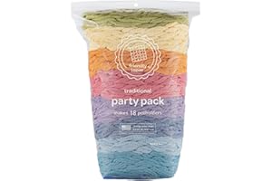 friendly loom Quality Cotton Weaving Loops in Botanical Inspired Colors – 7” Traditional Size | Weave 18 Functional Potholders | Made in The USA