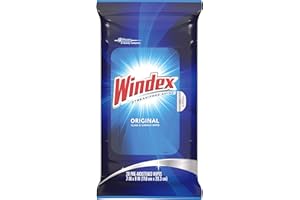 Windex Original Glass and Surface Wipes, 28 Count