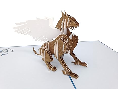 Amazoncom Holidaypop The Griffin Pop Up Card 3d