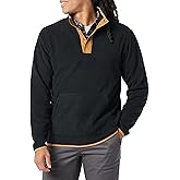 Amazon Essentials Men's Snap-Front Pullover Polar Fleece Jacket