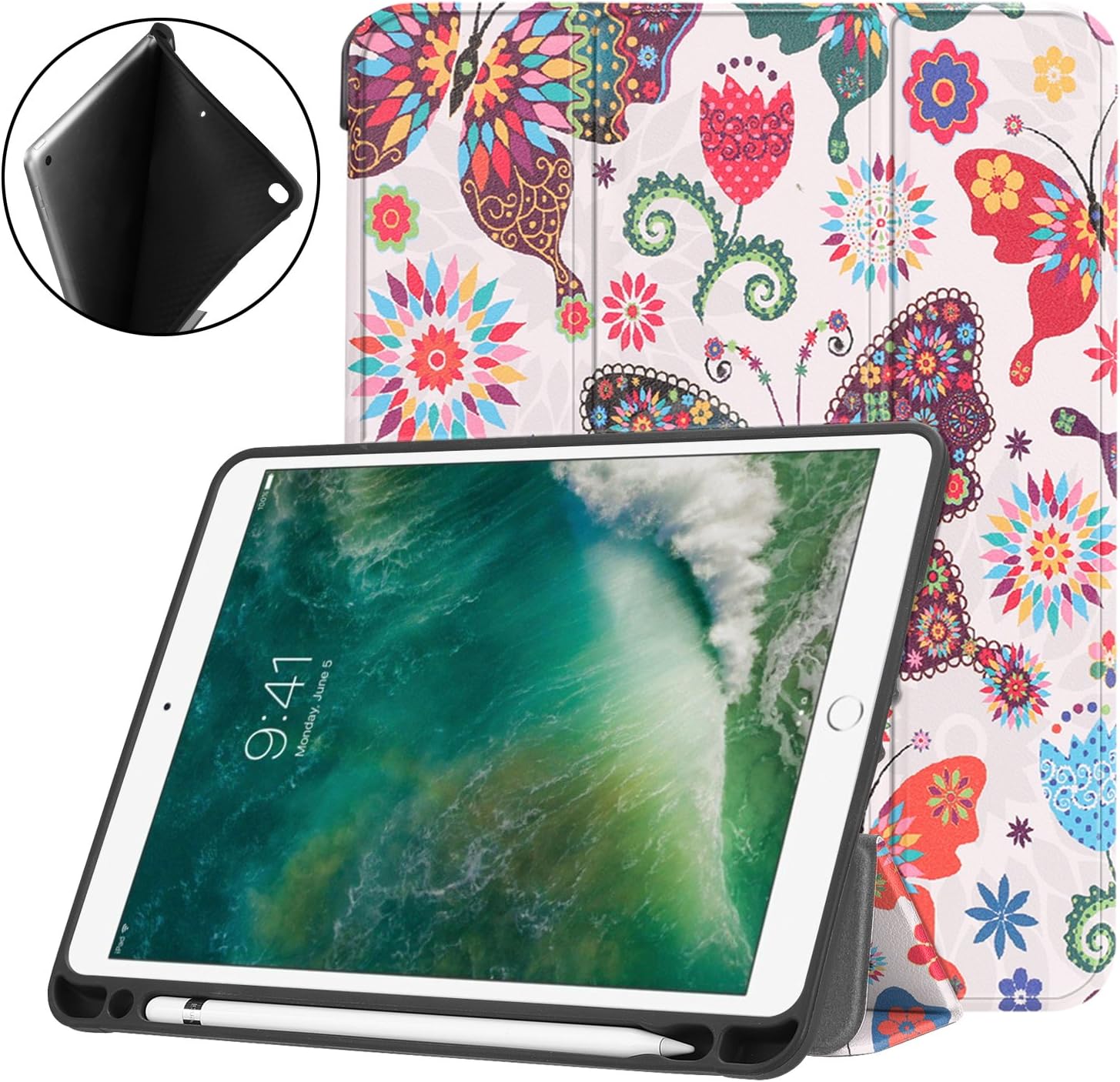 Sportfun iPad 9.7 2018 Hülle mit Stifthalter, PU Leder Amazon.de Elektronik Sportfun iPad 9.7 2018 Hülle mit Stifthalter, PU Leder Amazon.de Elektronik