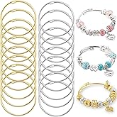 20Pcs Twisted Cable Wire Bracelet Stylish Fine Stainless Steel Open Cuff Bracelet 3mm Thin Adjustable Expandable Elastic Bangle Bracelets For Women Diy Jewelry Making Supplies Christmas Day Gift