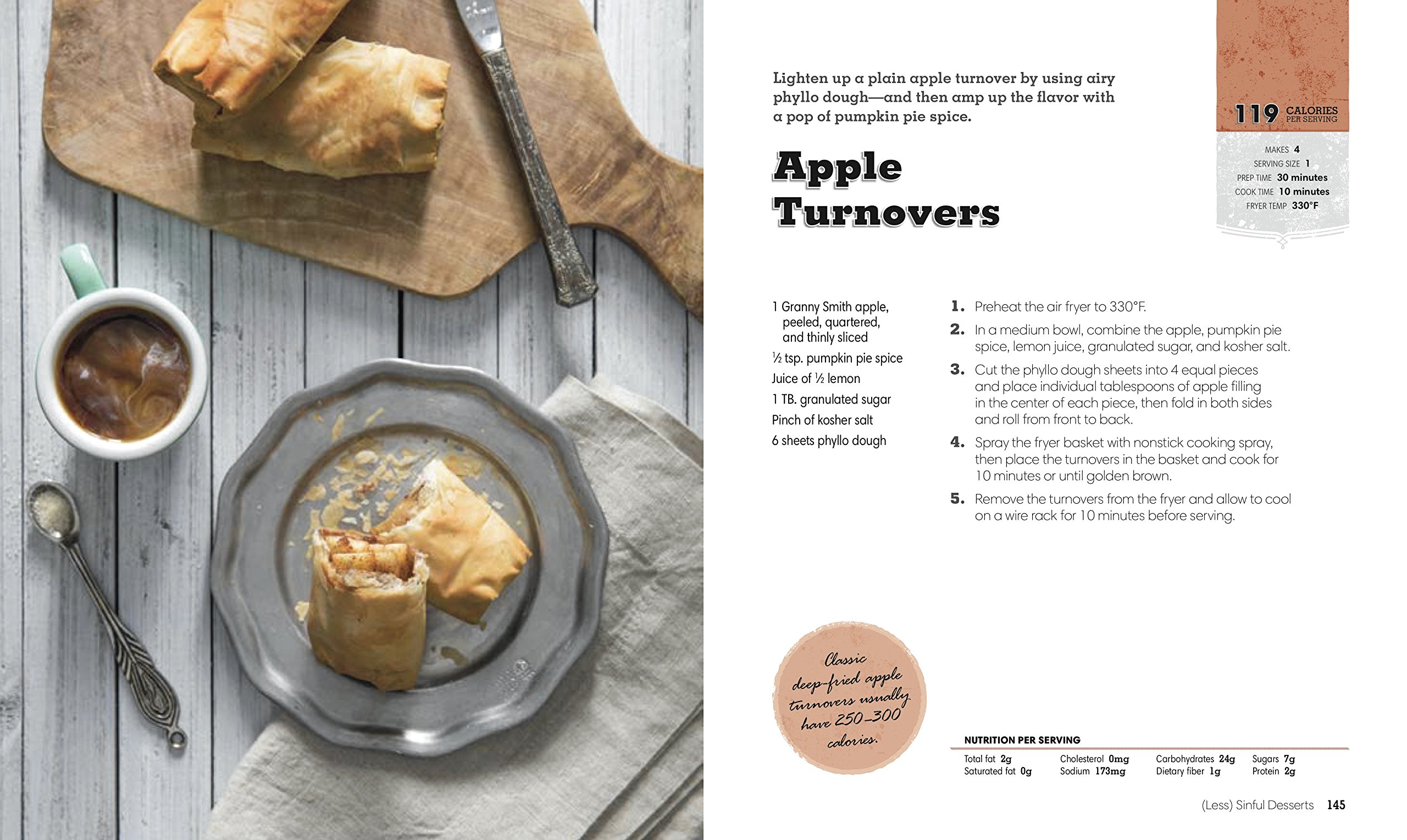Healthy Air Fryer Cookbook: 100 Great Recipes with Fewer Calories and Less Fat (Healthy Cookbook)