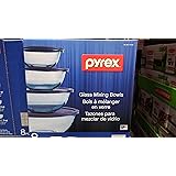 Amazon.com: Pyrex Smart Essentials Mixing Bowl Set Including Locking ...