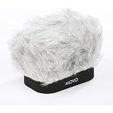 Movo WS-R30 Professional Furry Windscreen | Acoustic Foam Technology, For Zoom H4n, H5, H6, Tascam DR-100 MKII, Sony PCM-D50 Portable Digital Recorders