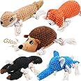 LEGEND SANDY Plush Small Dog Toys for Small Breeds, Tough Puppy Toys to Keep Them Busy, Tough Stuffed Animals Puppy Chew Toys, Squeaky Dog Toys (5 Pack Puppys Toy)