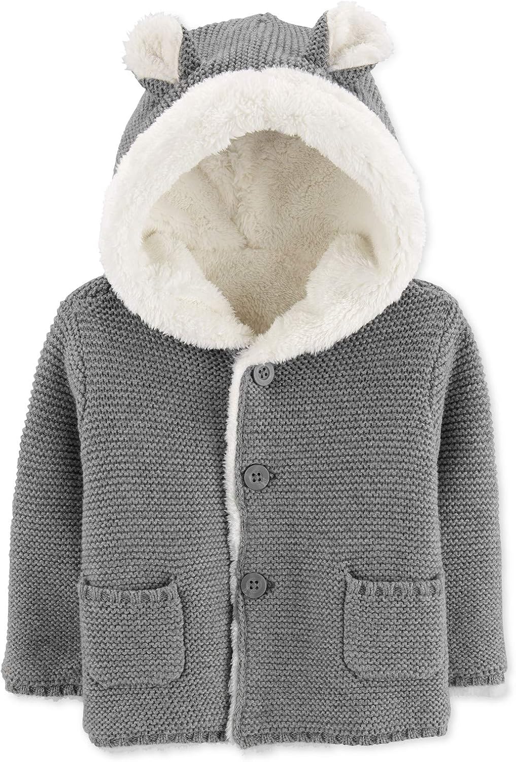 baby girl fur cardigan