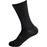 SILCA Tall Aero Cycling Socks - Super Thin Socks Unisex, bicycle socks designed for aerodynamic marginal gains, 19.5cm cuff