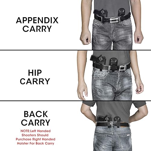 Pack Universal IWB Gun Holster for Concealed Carry, Inside The