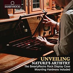 Adjustable Rock Display Case - Rock Collection Box