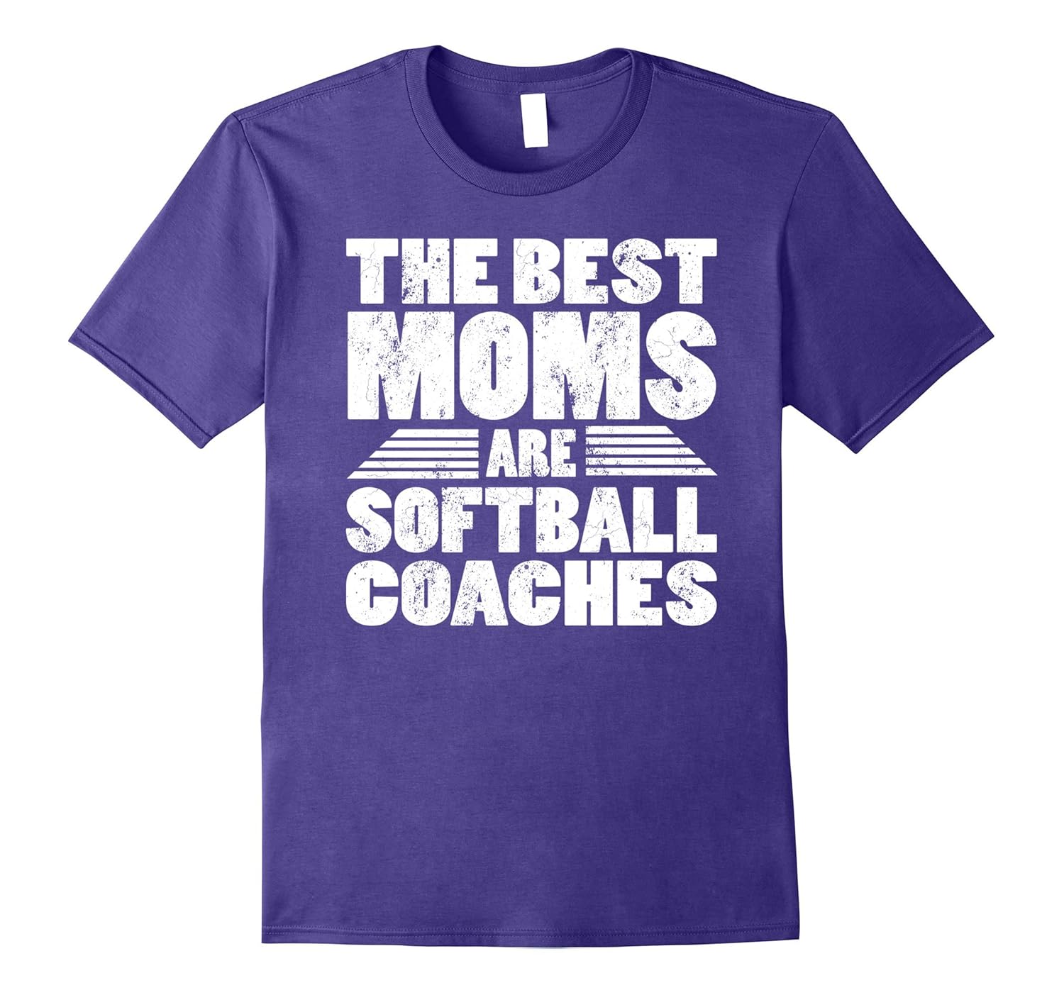 The Best Moms Are Softball Coaches Gift T-Shirt-ANZ