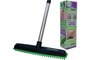 The Giant Carpet Fluffer – Large Carpet Rake to Revive Carpet, Rugs & Pile Restoration. Carpet Brush for Removing Pet Hair, F