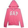 GAP Girls' Logo Hoodie Hooded Full Zip Sweatshirt