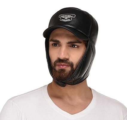 leather cap online india
