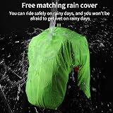 WESTGIRL 35L Bike Pannier Bags Waterproof Rear Rack Trunk Bag with Rain Cover view 4