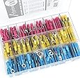 270 PCS Heat Shrink Wire Connector Kit Electrical Insulated Crimp Marine Automotive Terminals Set