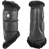 Equinavia Ty Brushing Boots with NordicAir&trade; Tech - Black/Black - L