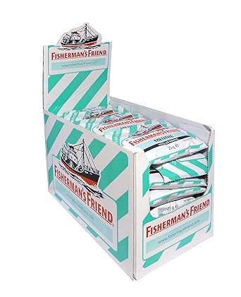 Amazon Com Fisherman S Friend Mint Ohne Zucker 24er Pack 24 X 25 G Beutel Grocery Gourmet Food