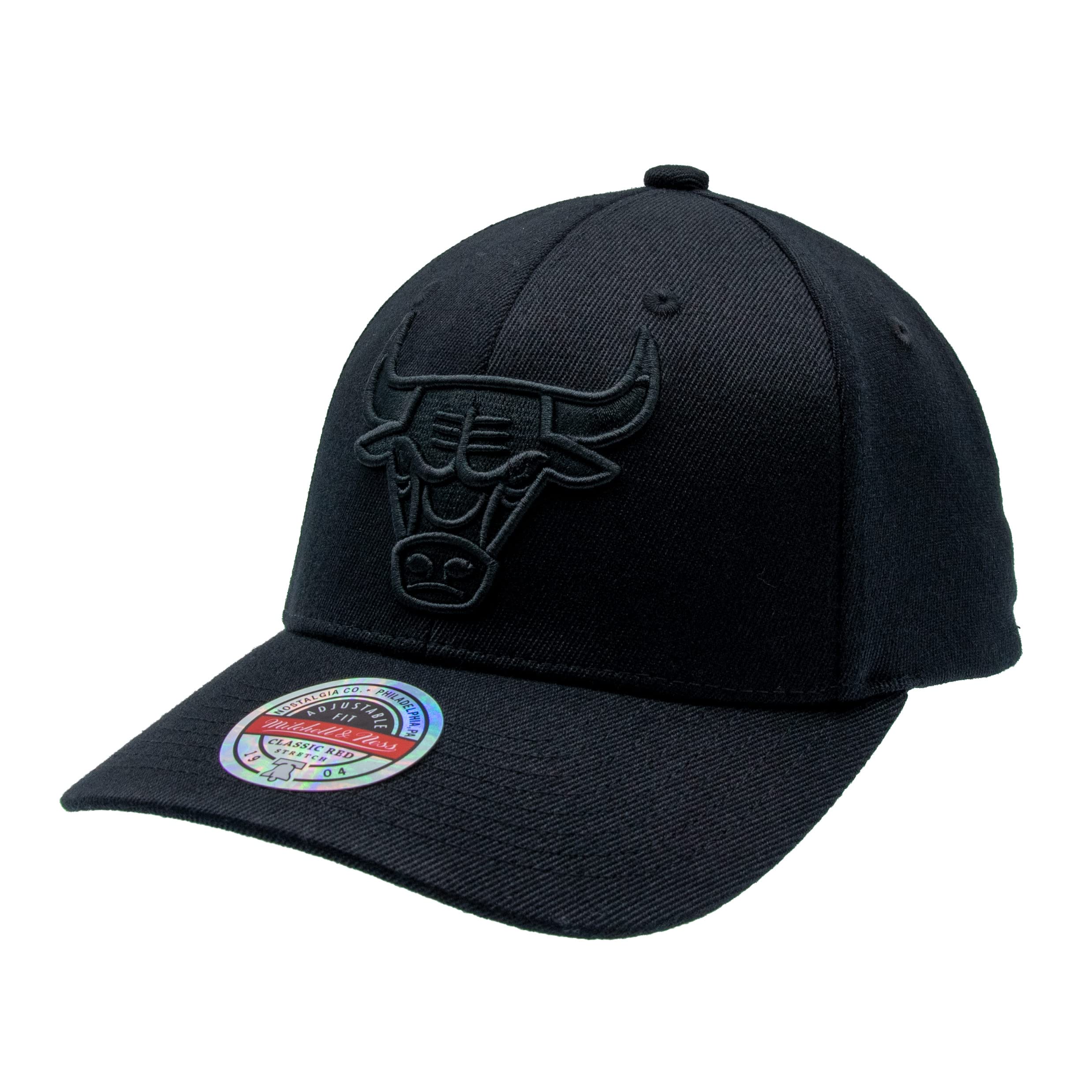 Mitchell & Ness M&N Stretch Snapback Cap CLASSIC RED Chicago Bulls - One Size