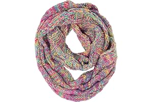 Funky Junque Kids Winter Scarf – Toddler Girl Neck Warmer, Baby Infinity Scarf, Warm Balaclava for Kids, Soft Girls Scarves