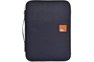 Lanola A4 Document Bags Portfolio Waterproof Business File Holder Travel Gear Organizer Electronics ccessories Bag