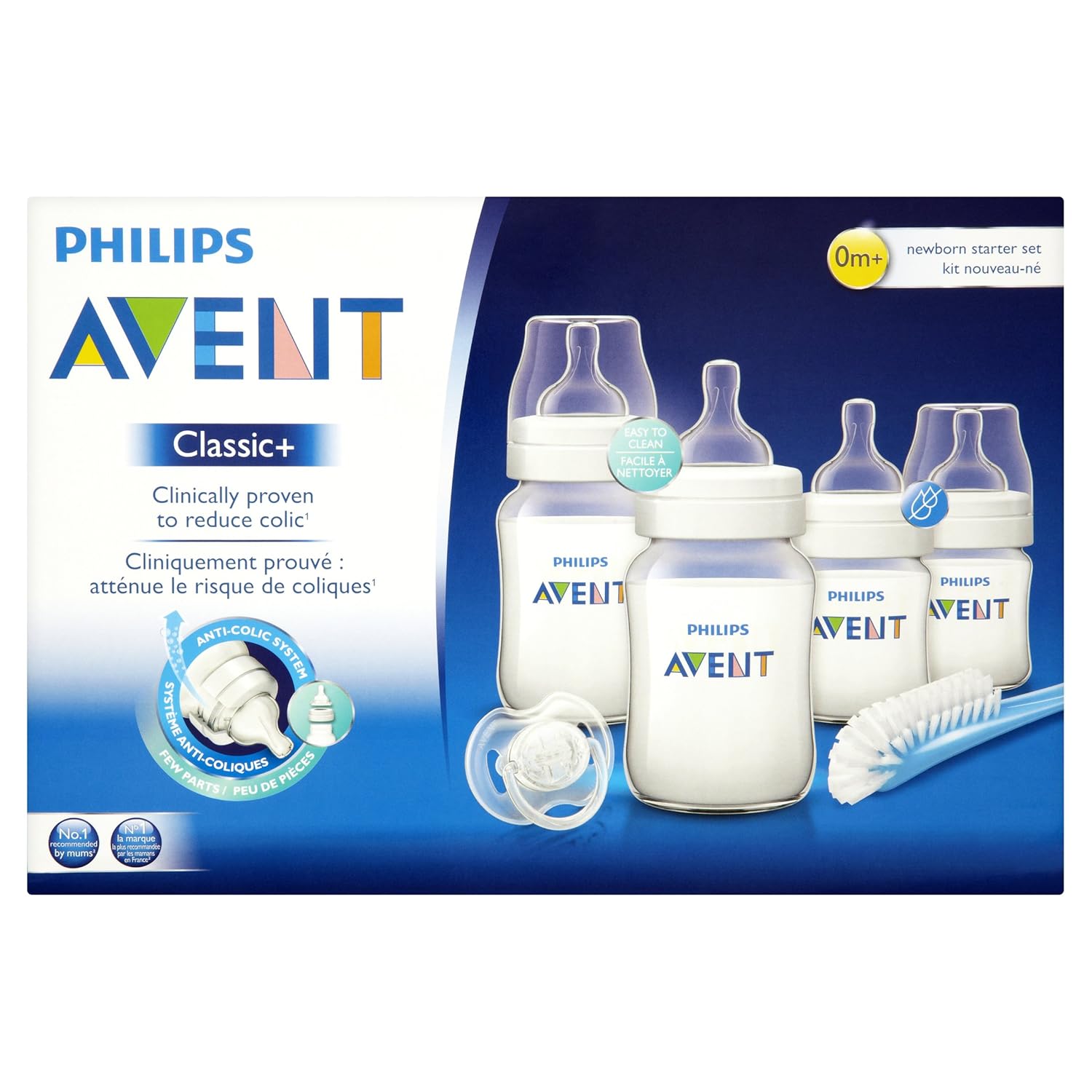avent classic bottle set