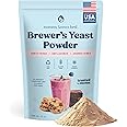 Brewer's Yeast Powder for Lactation Support for Breastfeeding | Mild-Tasting, Debittered, Delicious in Lactation Cookies, Smo