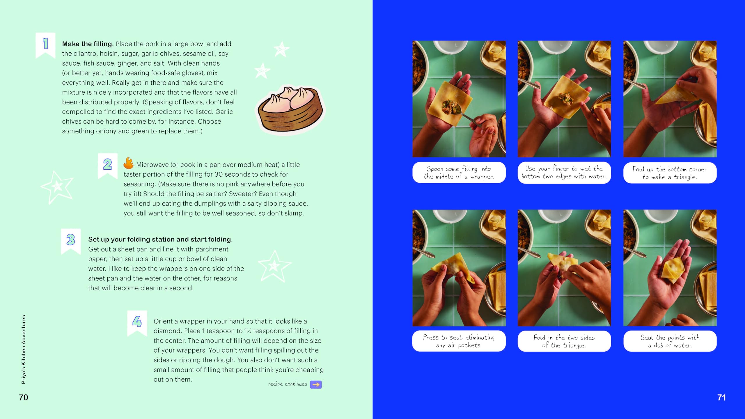 Priya’s Kitchen Adventures: A Cookbook for Kids