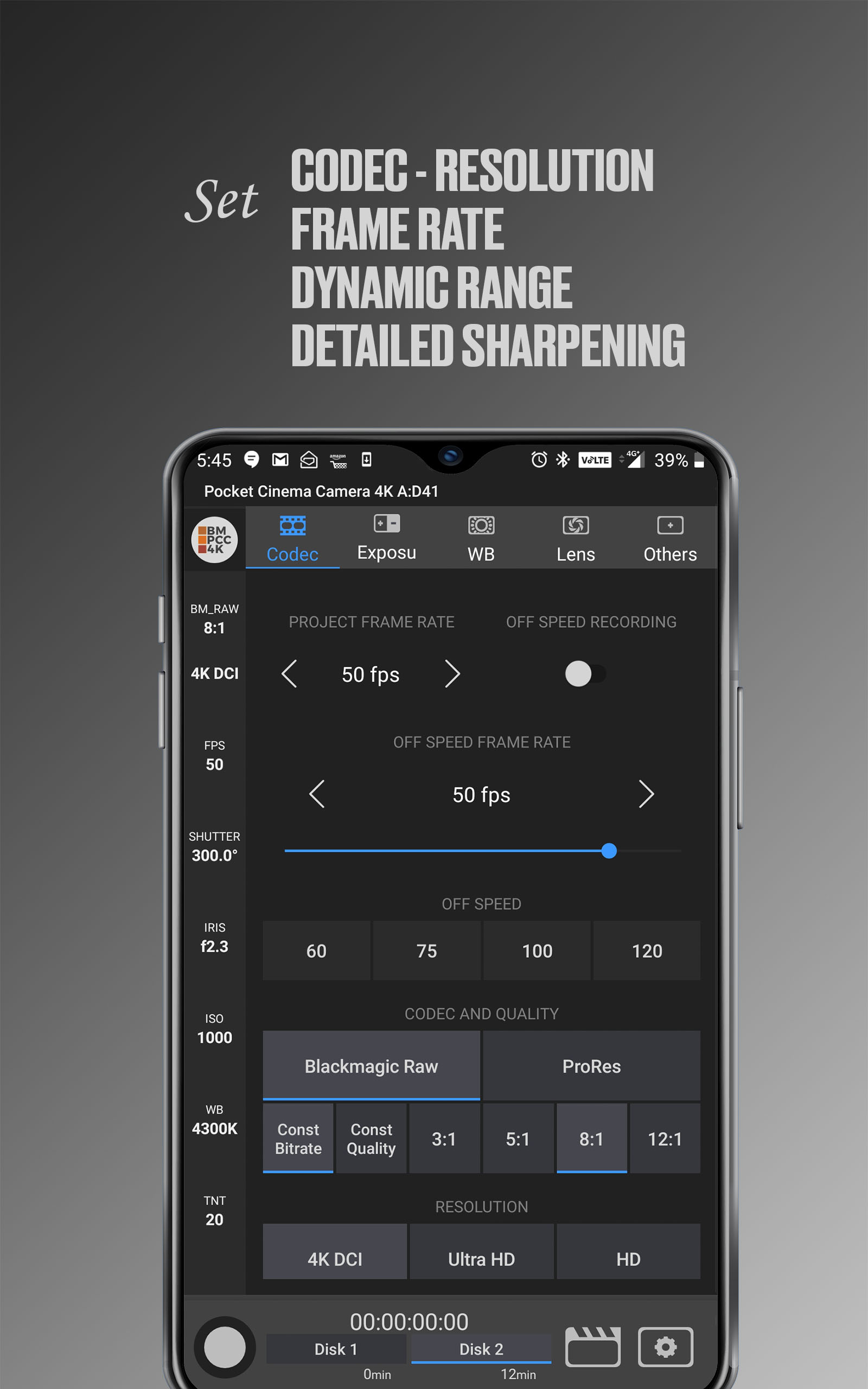 Blackmagic Camera Controller