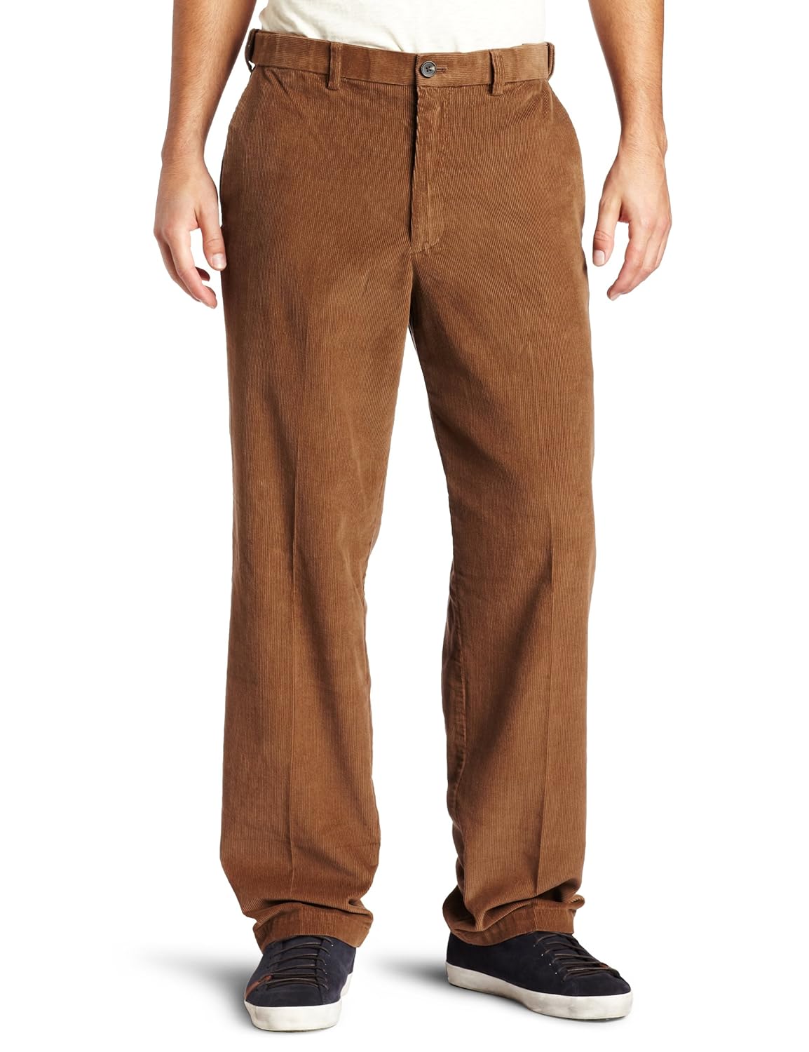 Buy Haggar Men's BigTall Work To Weekend Expandable Waistband 14 Wale