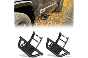 Trumgeta EZ Side Steps Fit for 2022-2025 2026 Toyota Tundra Double Cab Front Door/CrewMax Cab Front Door 6.7" Tundra Running 