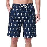 UIQUR Mens Swim Trunks Board Shorts Swim Shorts Quick Dry 9 Inch Beach Swimwear
