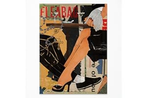 DOLJKCS Fleabag Canvas Posters Vintage Room Aesthetic Wall Art Funky Bar Cart Decor Cocktail Prints Fashion Colorful Eclectic Paintings for Home Decor 12x16 Inch Unframed