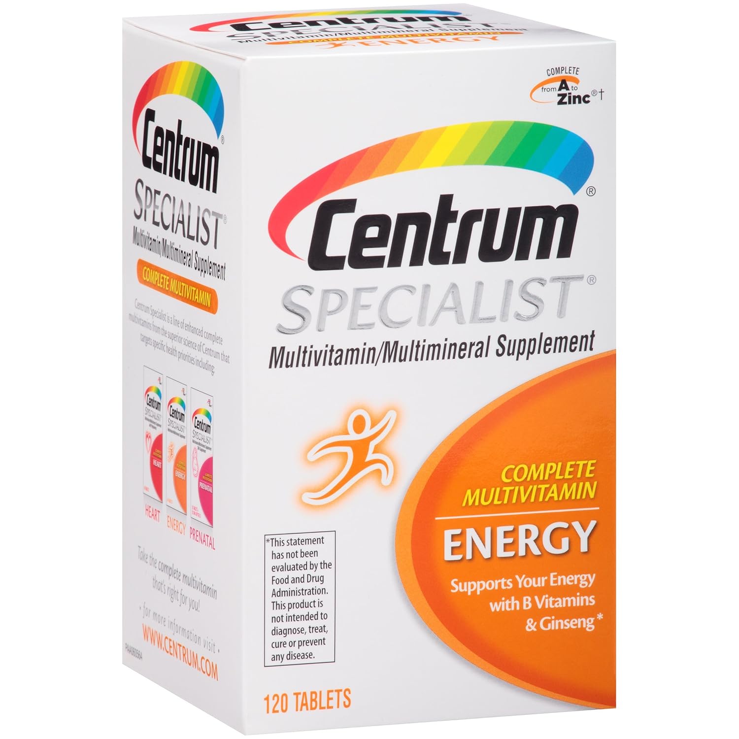 Centrum Specialist Energy, 120 Count Amazon.in Health & Personal Care