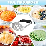 RosewineC Stainless Steel Potato Masher with Non Slip Handle view 6