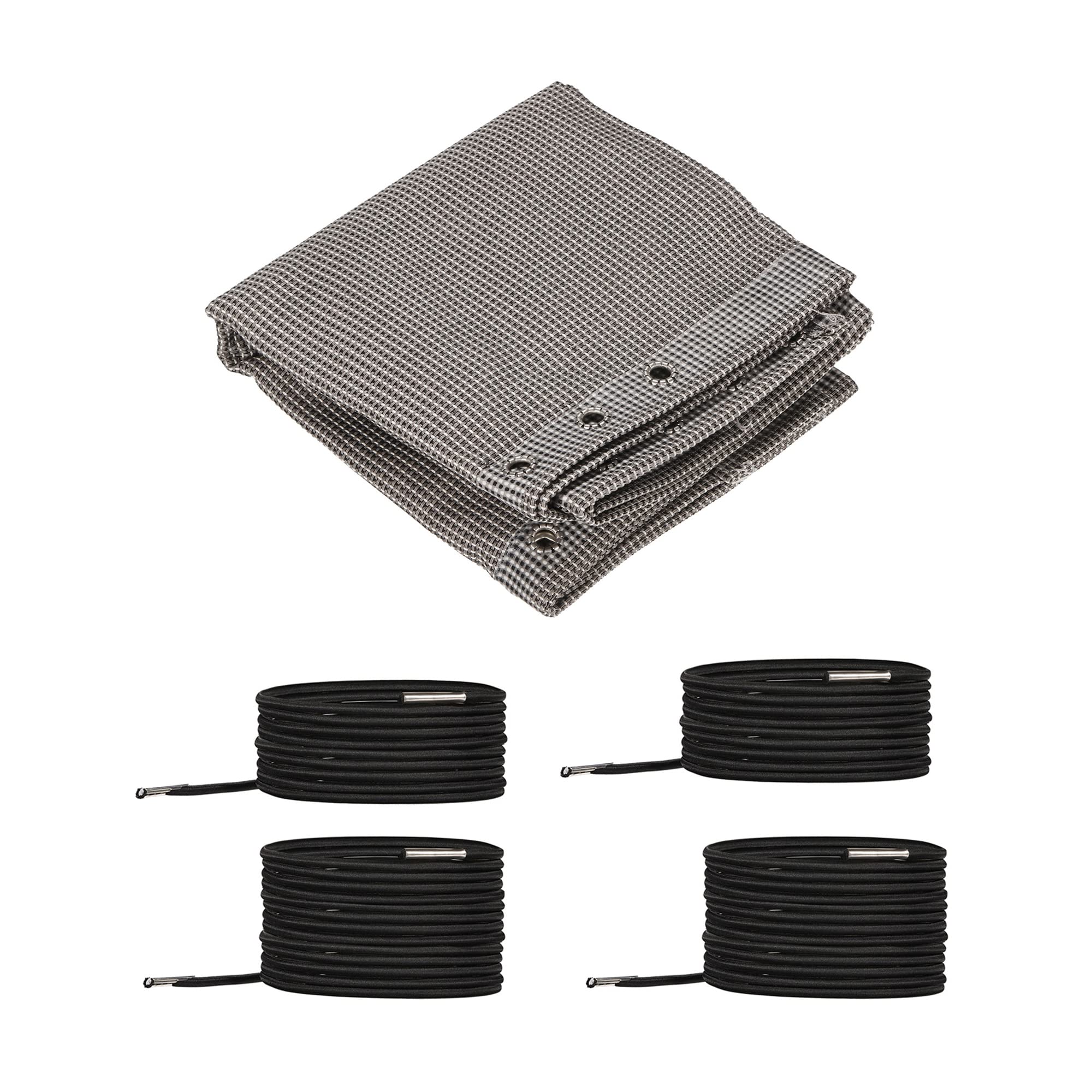 PATIKIL Gravity Chair Replacement Fabric, Anti-Gravity Chair Cloth Recliners Repair Tool Kit with with Cord Lace for Patio Outdoor, Gray