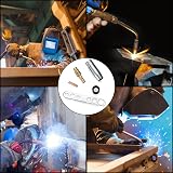 MMDBD 25 Pcs MIG Welding Torch Contact Tips 0.8mm M6 MB15 15AK MAG Consumables view 7