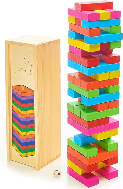 bloques apilables de madera