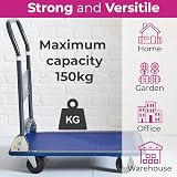 Neo Heavy Duty Aluminium Folding Sack Trolley 150 kg Extendable Handle view 4