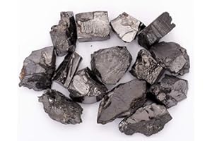 RUMINERAL Elite Noble Shungite Stones Natural Rough 1/2 Lb Healing Clean Water Large