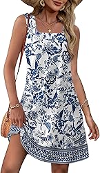 OFEEFAN Womens Summer Dresses 2025 Sundresses