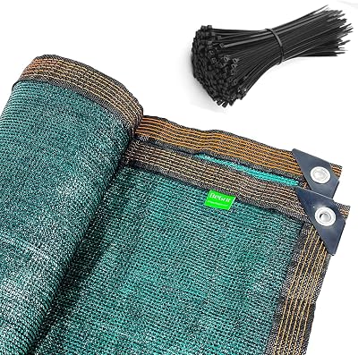 BeGrit Garden Privacy Screen 2m x 10m 90% HDPE UV Windbreak Fence Net