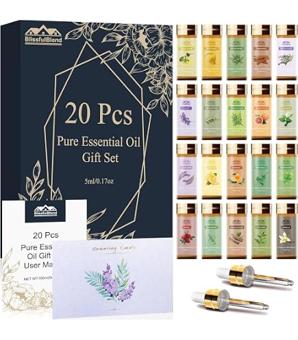 Amazon.com: NESCCI Essential Oil Set - Essential Oils 36 x 5ML