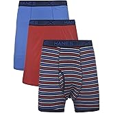 Hanes mens Hanes Ultimate Men's Sport X-temp Comfort Boxer Briefs, 4-packBoxer Briefs