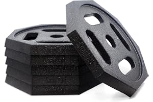 SnapPad The Base (Singles) | RV Leveling Blocks for Plastic Blocks & Buckets, Includes One 14" Base | Adds 3/4" to Your Stacker Setup, 4.5 lbs Per Base & 1 1/8" Total Width | Must-Have RV Accessories