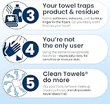 Clean Skin Club Clean Towels XL Facial Towel 200 ct Biobased view 6