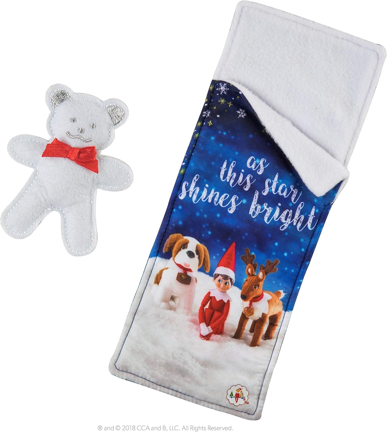 elf on the shelf teddy bear