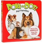 Melissa &amp; Doug Poke-a-Dot Pet Families, Interactive Popping Board Book | Features Satisfying Clicks &amp; Pops, Encourages Language Development, Builds Fine Motor Skills, Sensory Toy Gift Ages 1+